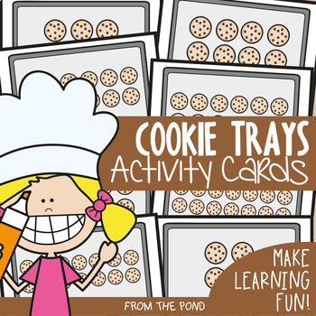 Preview of Arrays Math Center Activity - Cookie Trays