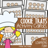Arrays Math Center Activity - Cookie Trays