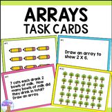 Multiplication Arrays Task Cards 2nd & 3rd Grades