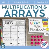 Arrays Printables, Task Cards, and Center Activities