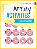 Arrays Activities - Printable or Google Classroom 2.OA.C.4