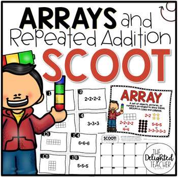 Preview of Arrays & Repeated Addition SCOOT!
