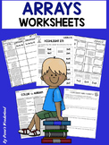 2nd-3rd Grade Multiplication Arrays Worksheets with Repeat