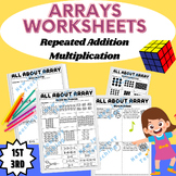 Arrays Worksheets | Repeated Addition, Multiplication Arra