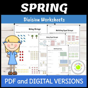 division worksheets equal groups teaching resources tpt