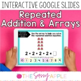 Arrays and Repeated Addition 2nd grade Digital Interactive