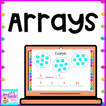 Preview of Arrays  l Boom Deck  l  Word Problems  l  Number Sentence