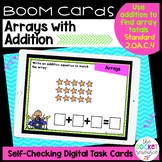 Arrays with Addition BOOM™ Cards | 2.OA.C.4 | Distance Learning
