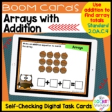 Arrays with Addition BOOM™ Cards Fall-theme | 2.OA.C.4 | D
