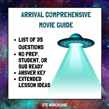Preview of Arrival - Comprehensive Movie Guide with Answer Key and Extended Lessons