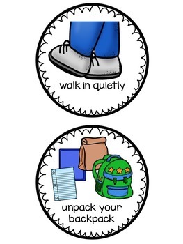 Unpack backpack Picture for Classroom / Therapy Use - Great Unpack backpack  Clipart