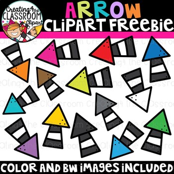 Preview of Arrow Clipart Freebie {Creating4 the Classroom}