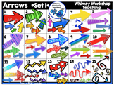 Arrows SET 1 Clip Art - Whimsy Workshop Teaching