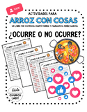 Arroz Con Cosas Book - Ocurre o No Ocurre - Spanish Novice