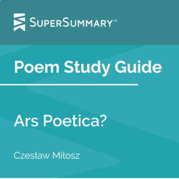 ars poetica meaning