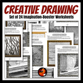 Creativity Challenge Drawing FUN FRIDAY Art Worksheets Ima