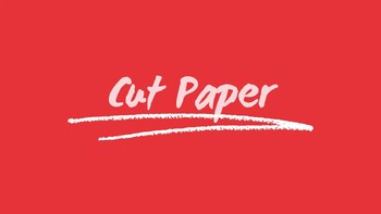 Preview of Art 2d/Design 1: Cut Paper Introduction & Project