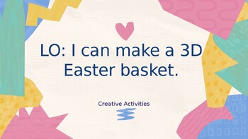 Preview of Art 3D Easter basket.