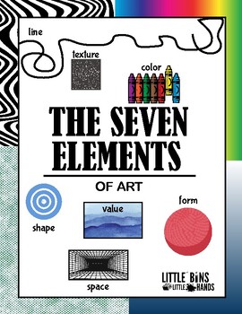 Preview of Art: 7 Elements of Art Activities Pack for Kids