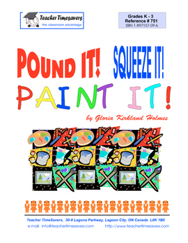 Preview of Art Activities: Pound It! Squeeze It! Paint It!