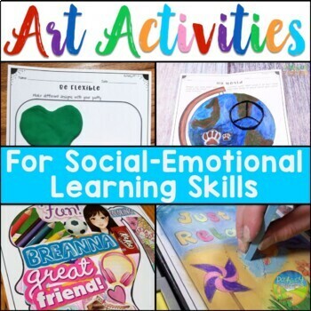 Preview of Social Emotional Learning Art Activities and Lessons