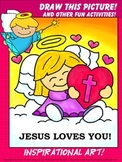 Art Activity Packet - Jesus Loves You!