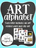 Art Classroom Decorations- Alphabet