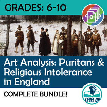 Preview of Puritans & Religious Intolerance: Art as Primary Source Bundle
