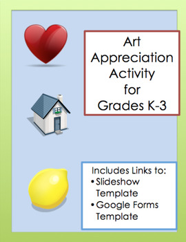 Preview of Art Appreciation Activities-Google Version