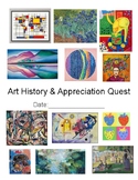 Art Appreciation Quest - Journal Sheets