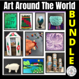 Art Around the World - Russia - Art Lesson Plan by One Bright Crayon