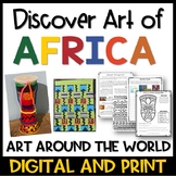 Art Around the World  AFRICA –Activities & Editable PowerP
