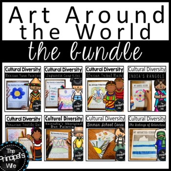 Preview of Art Around the World: Bundled Crafts and Nonfiction Articles