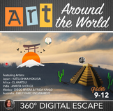 Art Around the World Digital Escape Room - Famous Artists 