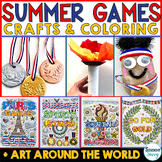 Art Around the World End of Year Worksheets Activities Cul
