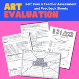 Art Assessment & Evaluation Bundle