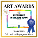Art Awards | End of Year Art Certificates 