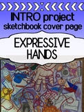 Art Back to school project - Sketchbook cover page - expre