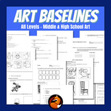 Art Baselines with Answer Keys Pre-Assessment Middle Schoo