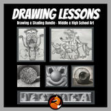 Beginner Art Pencil Drawing & Shading Middle School Art and High School Art