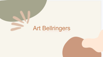 Preview of Art Bellringers for Middle/High School