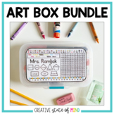 Art Box Labels + QR Code Organizer | BUNDLE