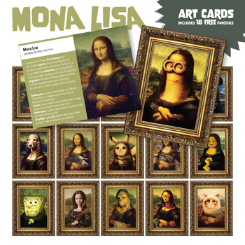 Preview of ART Cards: Mona Lisa