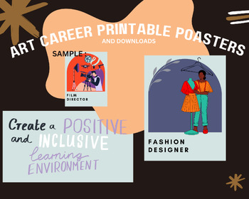 Preview of Art Career Printable Posters
