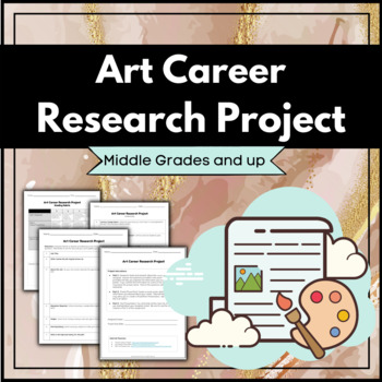 Preview of Art Career Research Project