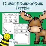Drawing Step-by-Step Freebie | Directed Drawing Freebie | 