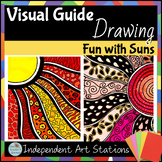 Art Center activity Visual Guide for fast finishers FUN wi