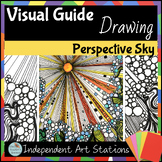 Art Center activity Visual Guide for fast finishers PERSPE