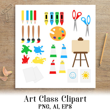 school art class clipart