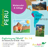 Art Class: PERU! Learn about the Incas, Machu Picchu + Cre